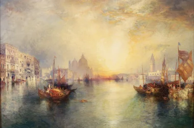 Entrance to the Grand Canal, Venice, 1905
